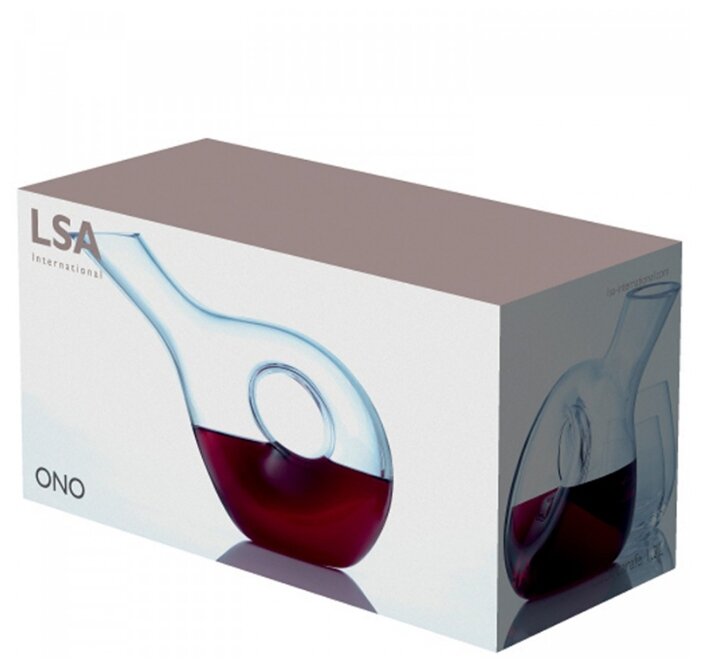 Кувшин LSA Ono G853-44-301 1.2 л прозрачный Кувшин LSA Ono G853-44-301 1.2 л прозрачный