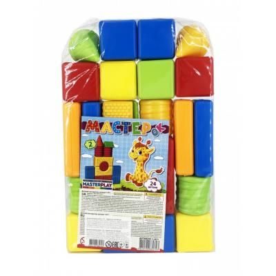 Конструктор Colorplast Мастерок №2 (24 детали)