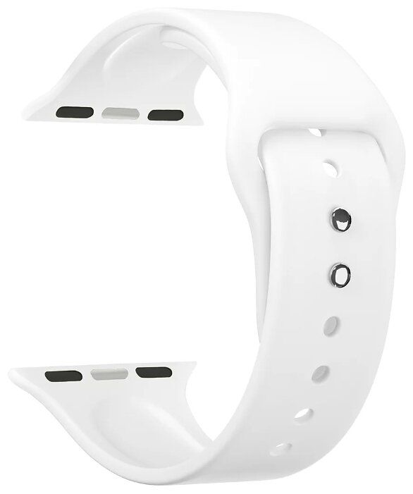 Lyambda Силиконовый ремешок Altair для Apple Watch 42/44 mm white