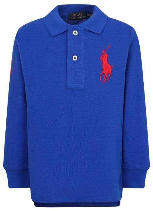 Поло Ralph Lauren размер 122, синий