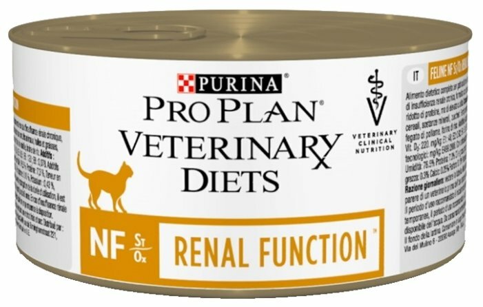 Корм для кошек Pro Plan Veterinary Diets Feline NF Renal Function canned (0.195 кг) 24 шт.