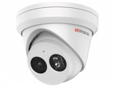 Профессиональная видеокамера IP купольная HiWatch IPC-T042-G2/U (2.8mm)