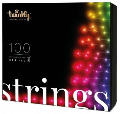 Смарт гирлянда Twinkly Strings 100 LED cветодиодная (управление с телефона), гирлянда, новогодняя гирлянда