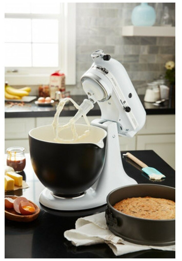 Чаша керамическая 4,7 л, матово-черная, KitchenAid, 5KSMCB5BM Чаша керамическая 4,7 л, матово-черная, KitchenAid, 5KSMCB5BM