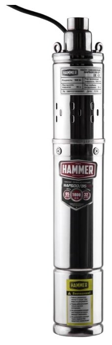 Скважинный насос Hammer NAP500/95SP (500 Вт) Скважинный насос Hammer NAP500/95SP (500 Вт)
