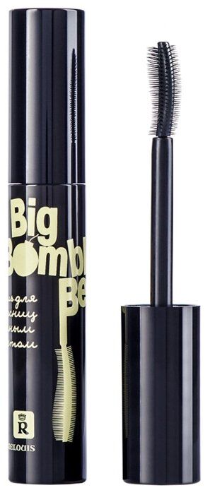 Relouis Тушь для ресниц Big Bomble Bee силиконовая щеточка, черный Relouis Тушь для ресниц Big Bomble Bee силиконовая щеточка, черный