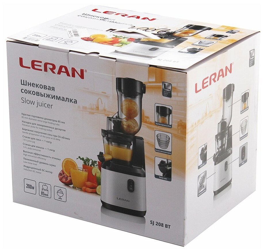 Соковыжималка Leran SJ 208 BT, white