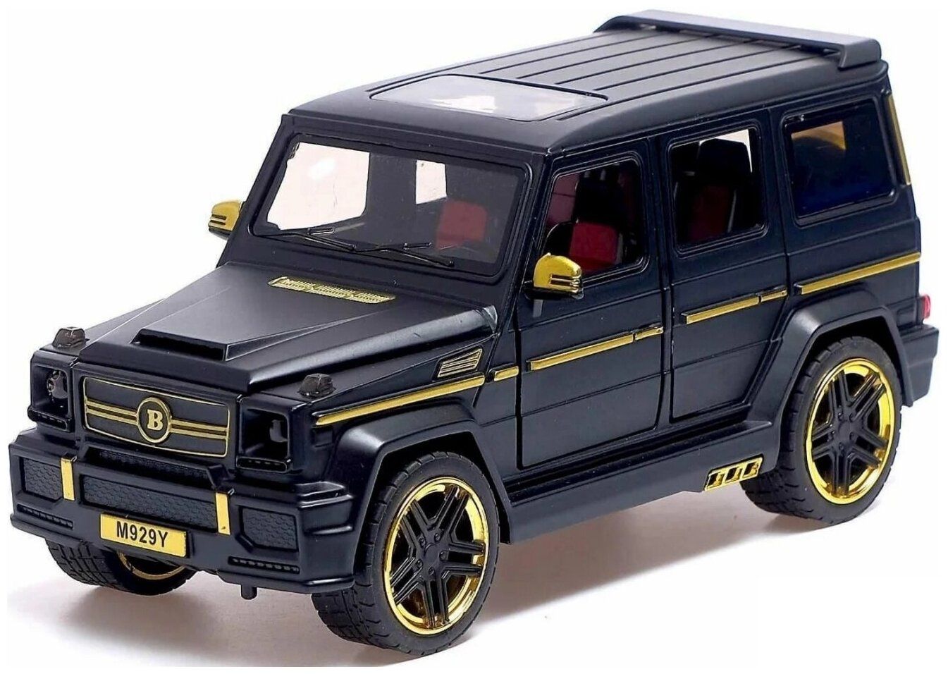 Машинка Гелендваген Гелик Mercedes-Benz G-Класс металлическая черная 1:24  купить в Москве, СПб, Новосибирске по низкой цене