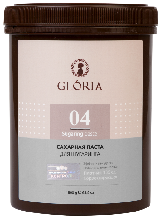 Паста для шугаринга Gloria Плотная в банке 1800 г