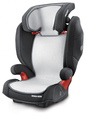 Чехол в автокресло Recaro Monza Nova цвет черно-серый