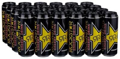 Энергетический напиток Rockstar Original, 0.45 л, 24 шт.