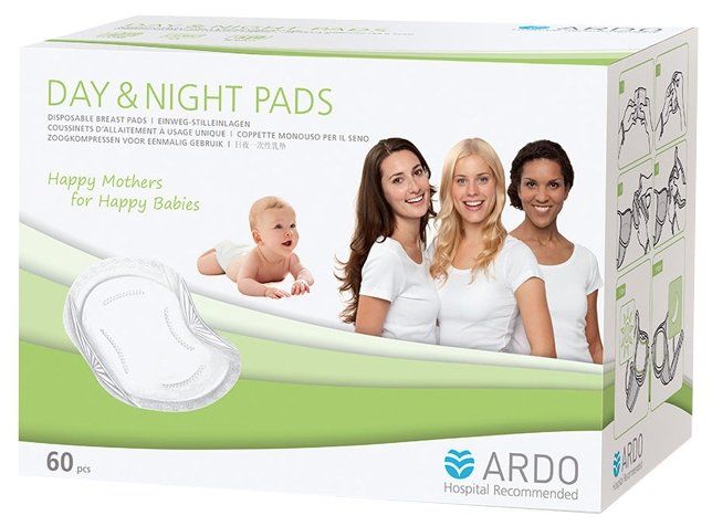 Ardo Прокладки для бюстгальтера Day &amp; Night Pads 60 шт.