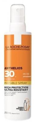 La Roche-Posay Anthelios солнцезащитный невидимый спрей SPF 30 200 мл 1 шт.