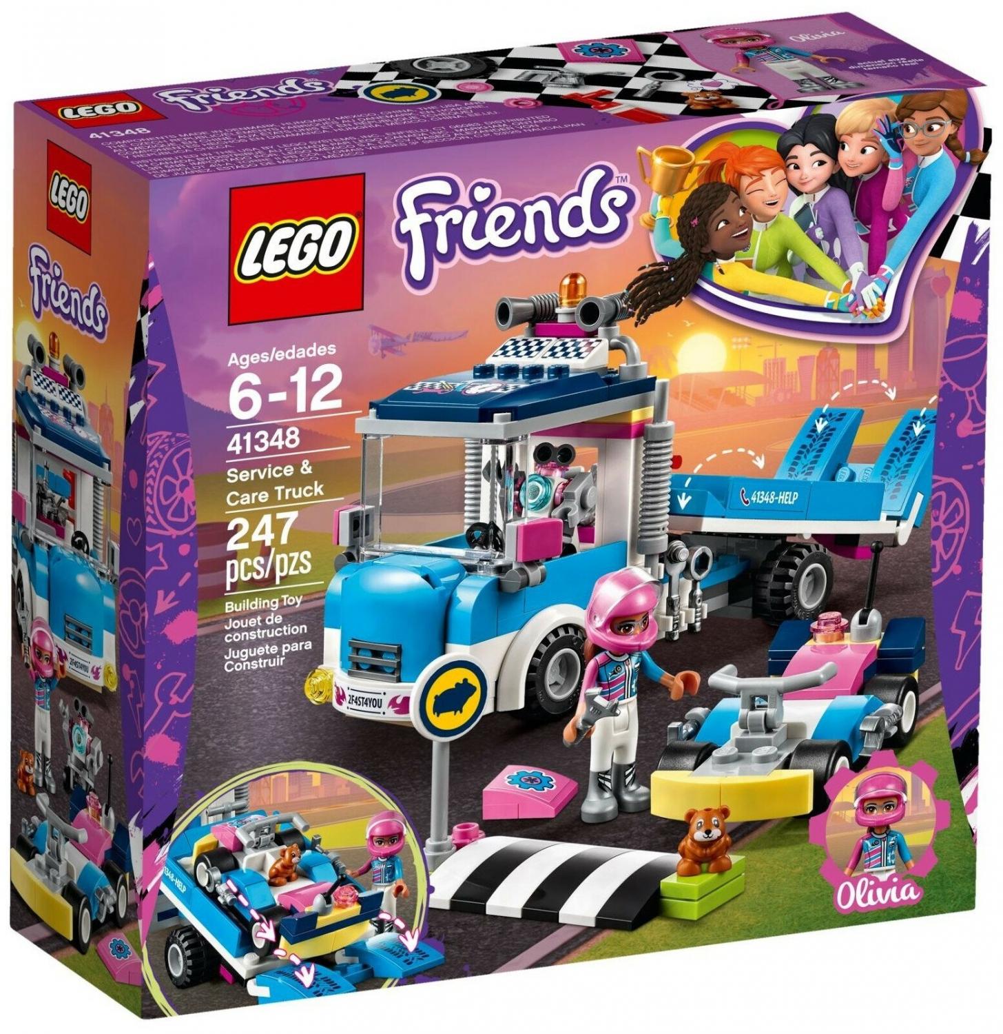 Конструктор LEGO Friends 41348 Грузовик техобслуживания купить в Москве,  СПб, Новосибирске по низкой цене