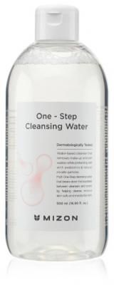 Mizon мицеллярная вода с пробиотиками One-Step Cleansing Water, 500 мл