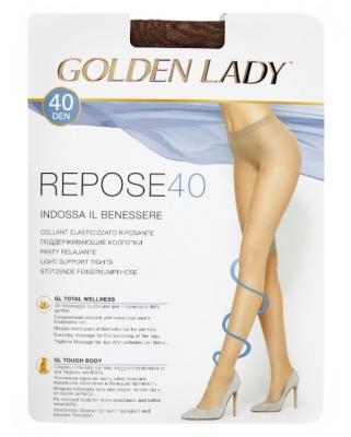 Колготки Golden Lady Repose 40 den, размер 3-M, moro (коричневый)