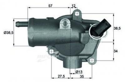 MAHLE TI2792 Термостат