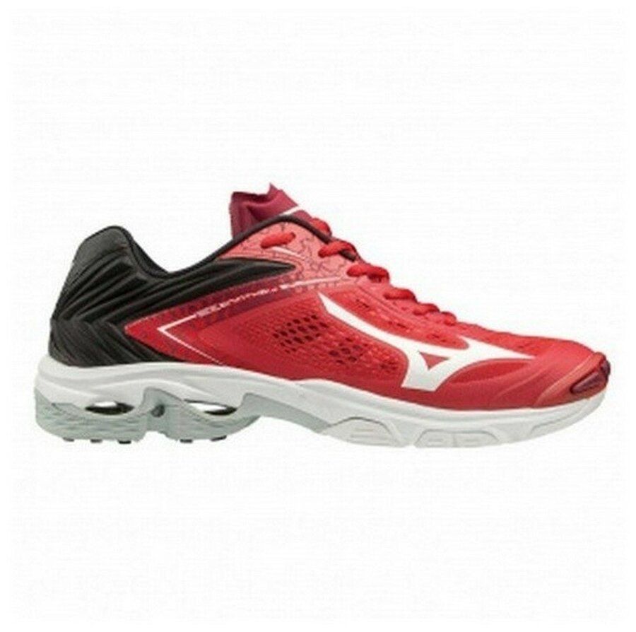 Кроссовки волейбольные мужские MIZUNO V1GA1900 62 WAVE LIGHTNING Z5  V1GA190062-5 размер 42 цвет красный купить в Москве, СПб, Новосибирске по  низкой цене