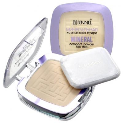 Fennel пудра компактная минеральная Mineral Compact Rowder ivory beigе