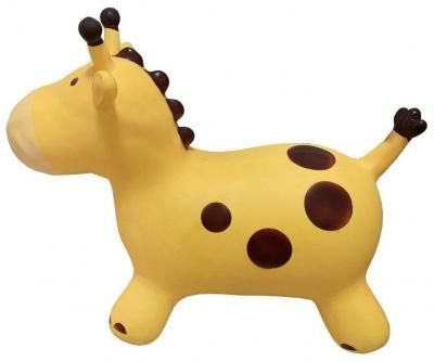 Животное-прыгун Жирафик, жёлтый, 1350 г. Moby Kids 646733