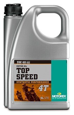 Моторное масло Motorex Top Speed 4T 5W-40 4 л