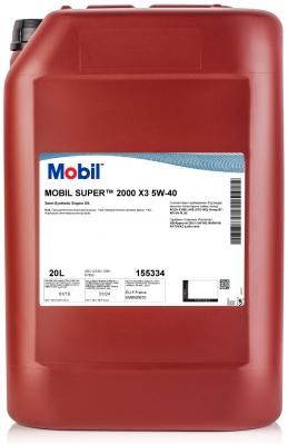 Полусинтетическое моторное масло MOBIL Super 2000 X3 5W-40, 20 л