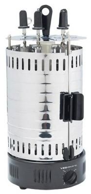 Шашлычница VES electric G-111 черный/серебристый