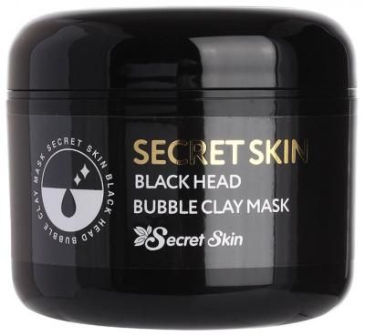 Secret Skin Black Head Bubble Clay Mask пузырьковая маска с черной глиной, 100 мл