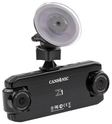 Видеорегистратор CANSONIC Z1 DUAL, 2 камеры черный