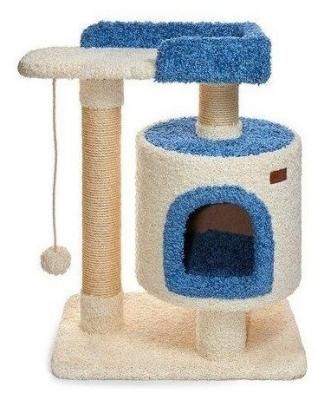 Saival Somero - игровой комплекс для кошек 75*47*85см 165.510.004 Белый-голубой