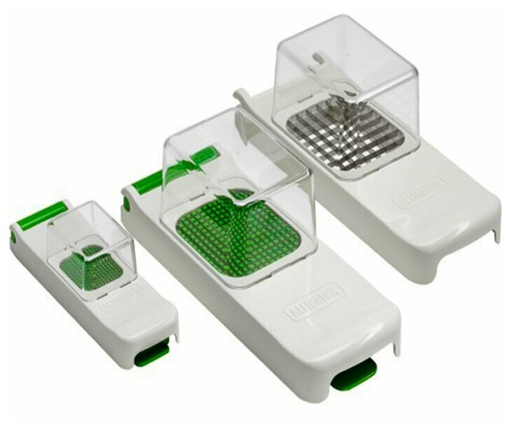 Овощерезка Alligator Chopper Set 3, белый, Швеция Овощерезка Alligator Chopper Set 3, белый, Швеция