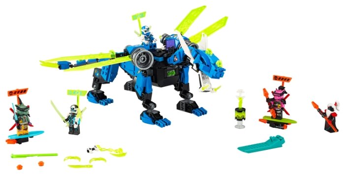 Конструктор LEGO Ninjago 71711 Кибердракон Джея Конструктор LEGO Ninjago 71711 Кибердракон Джея