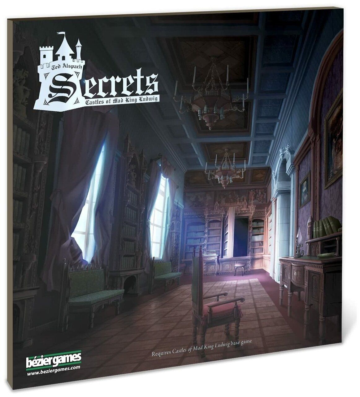 Дополнение для настольной игры Bezier Games - Castles of Mad King Ludwig:  Secrets - на английском языке купить в Москве, СПб, Новосибирске по низкой  цене