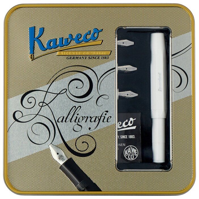 Kaweco Набор для каллиграфии Calligraphy set, синий цвет чернил