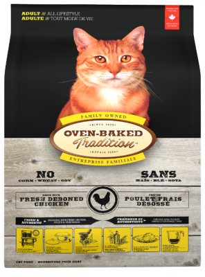 Сухой корм для кошек Oven-Baked Tradition с курицей 2.27 кг