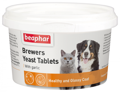 Добавка в корм Beaphar Brewers Yeast with Garlic 250 таб.