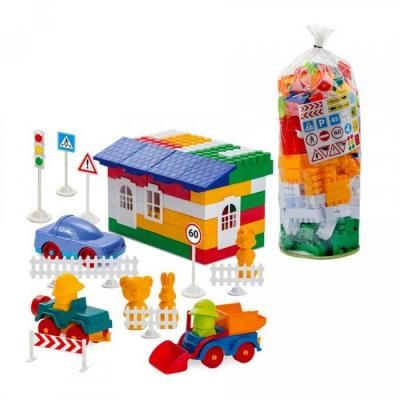 Конструктор Colorplast Лидер №5 (200 деталей)