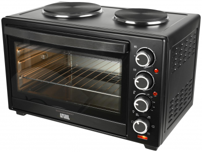 Мини-печь GFGRIL GFO-40 Hot Plates черный