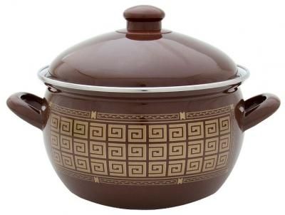 Кастрюля Savasan Брауни 1445 3,6 л, коричневый