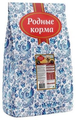 Сухой корм для собак Родные корма 20/10, курица 10 кг