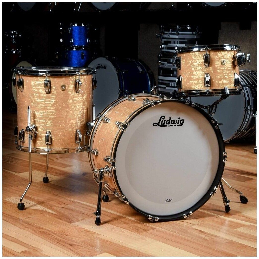 Комплект барабанов Ludwig LLC54023LXAO Legacy Mahogany Downbeat купить в  Москве, СПб, Новосибирске по низкой цене