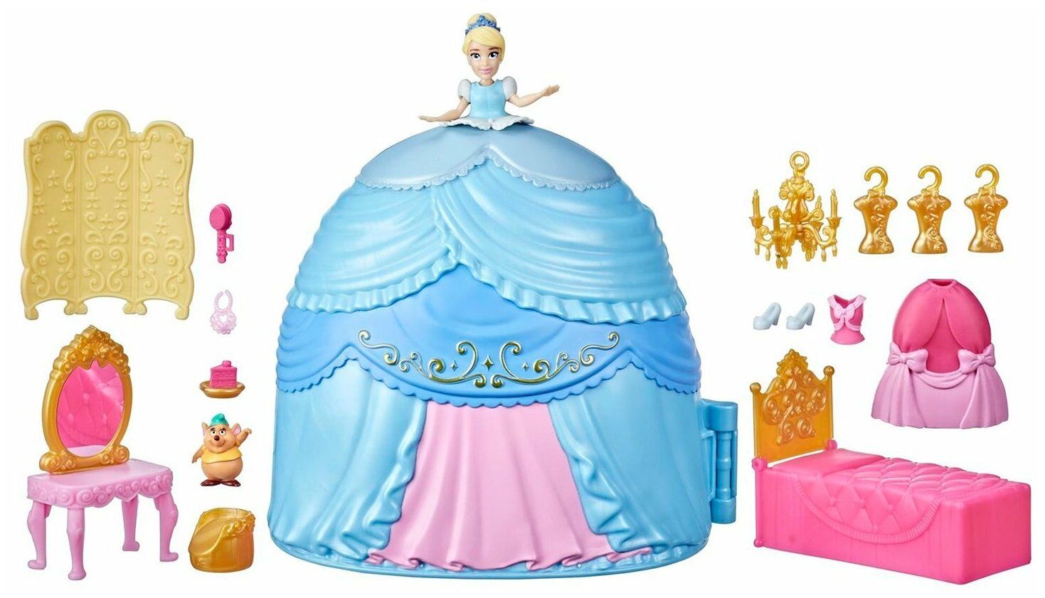 Отзывы о товаре Игровой набор Hasbro Disney Princess Secret Styles Золушка  F13865L0 - Интернет-магазин WADOO.RU