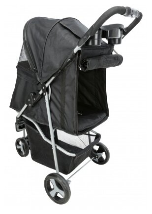 Коляска для животных Trixie Buggy, черный, 47*100*80 см Коляска для животных Trixie Buggy, черный, 47*100*80 см