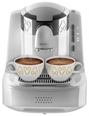 Кофеварка ARZUM OKKA (OK002) белый/хром