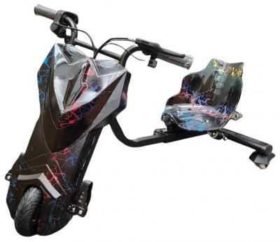 Minipro Дрифт карт Drift-Trike Mi T01, джунгли/фиолетовый граффити