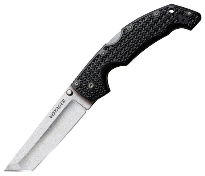 Нож складной Cold Steel Voyager Large Tanto (29AT) черный