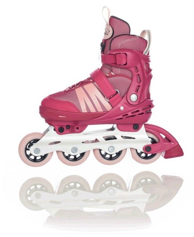 Раздвижные ролики HUDORA inline Skates Comfort, розовые, размер 35-40 Раздвижные ролики HUDORA inline Skates Comfort, розовые, размер 35-40