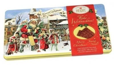 Шоколад Heidel молочный Christmas Nostalgia в новогодней коробке, 120 г