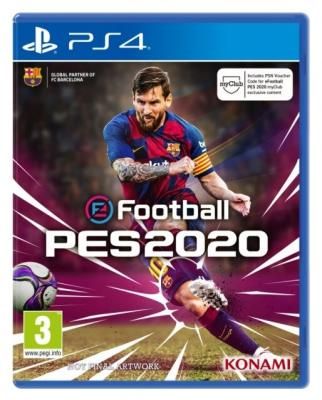 Игра для PlayStation 4 eFootball PES 2020