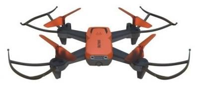 Квадрокоптер HIPER HQC-0030 SKY PATROL FPV, Камера 0.3 Мпс, VGA, Wi-Fi, ПДУ, серый/оранжевый